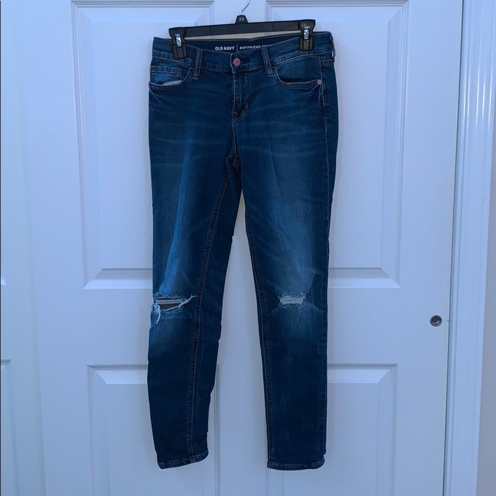Old Navy Boyfriend Skinny Jeans 0